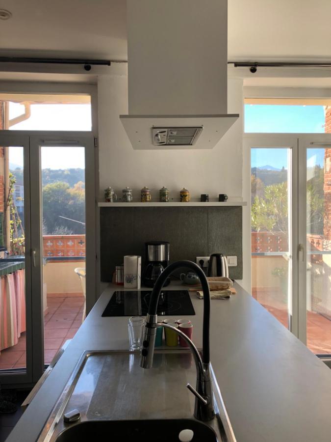 Le Kerrete Appartement Céret Buitenkant foto